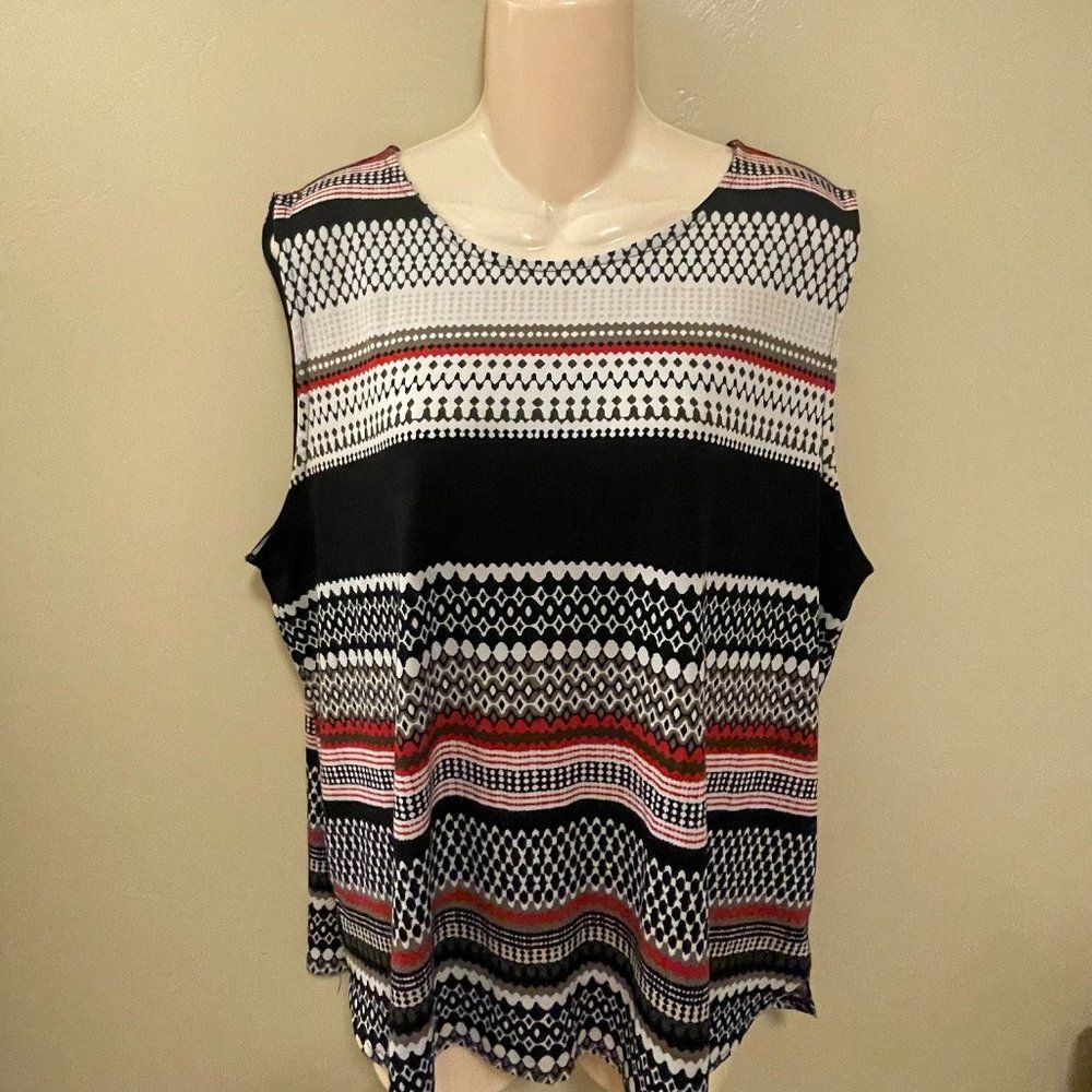 Liz Claiborne Women's Tank Shell Top XL